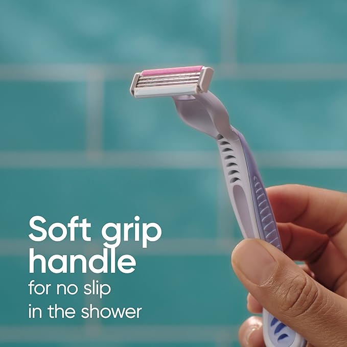 Gillette Venus Simply3 Women's Disposable Razors, 4 Count, 1 Pack