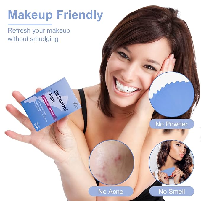 Great Absorbent Oil Blotting Sheets for Face -