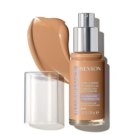 Revlon Illuminance Skin-Caring Liquid Foundation, Hyaluronic Acid, Hydrating of 1)