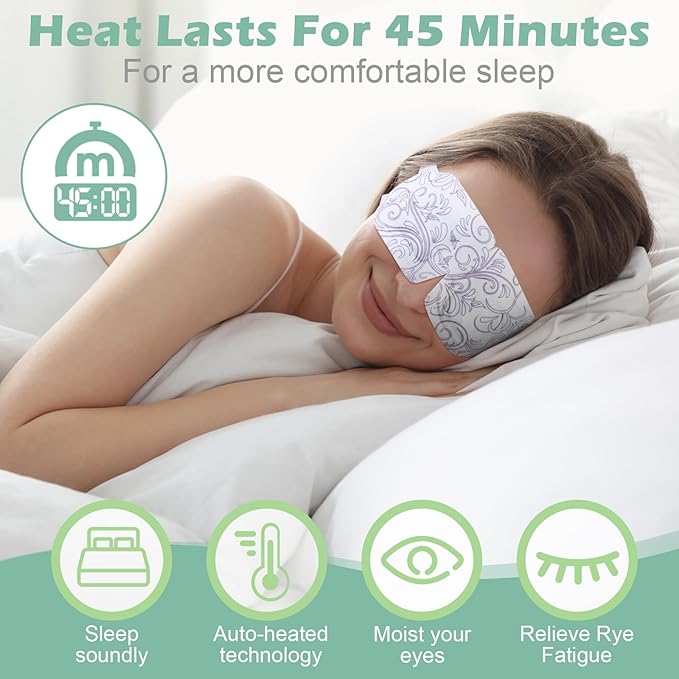 48 packs steam eye mask