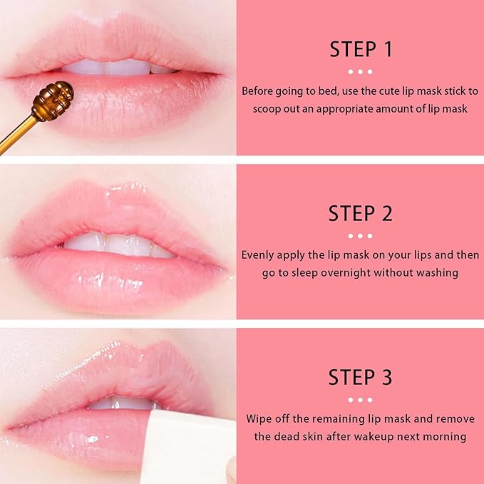 1 PCS Bee Lip Balm Lip Exfoliator