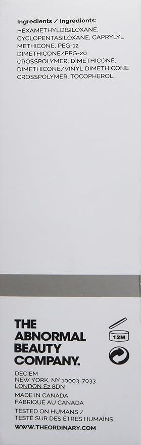 The Ordinary High-Spreadability Fluid Primer / 30 mL 1 oz