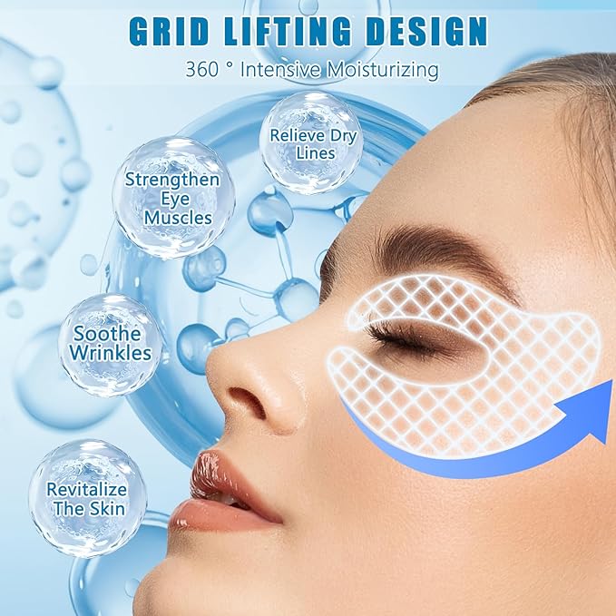 Under eye patchs - blue