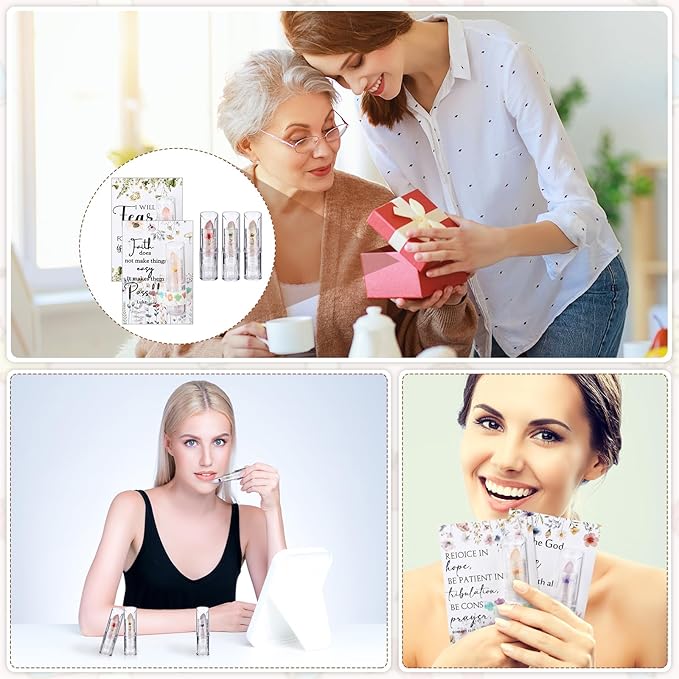 12 Sets Christian Lip Balms