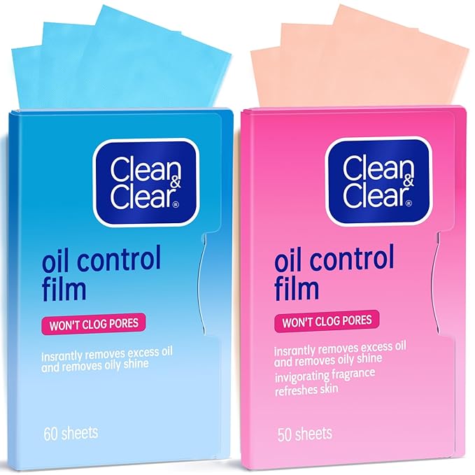 Oil Absorbing Tissues Oil Control Film, Oil Blotting sheets Pink