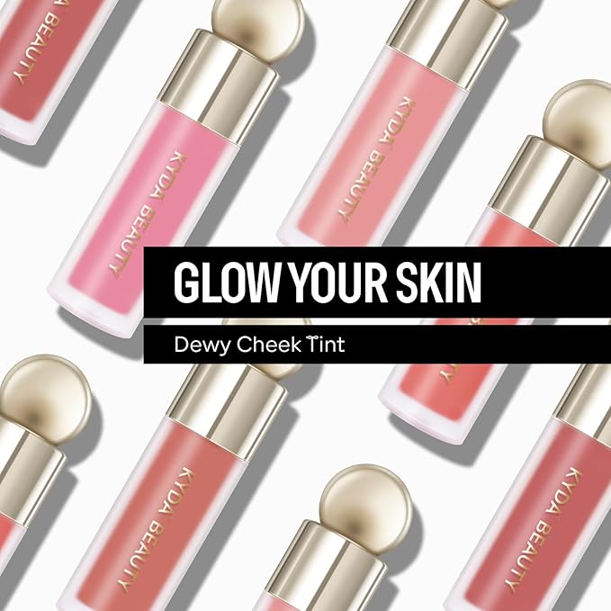 KYDA Liquid Blush, Matte Tinted for Cheeks, Lasting Dewy Finish, High Pigment Soft Creamy Blush, Blendable Lightweight Cover-Terracotta Color