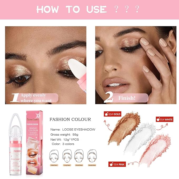 Polvo De Hadas Fairy Highlight Patting Powder Body