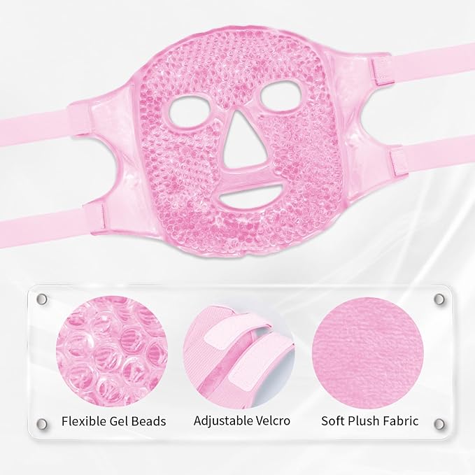 Ice face mask and silicone