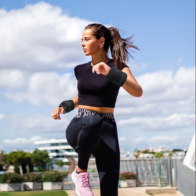 FEIERDUN Adjustable Ankle Weights for Women and Men 2,4,6,8,10 LBS