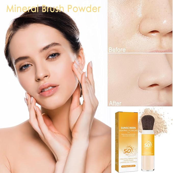 Mineral Sunscreen Setting Powder, SPF 50 PA++, Mineral Face