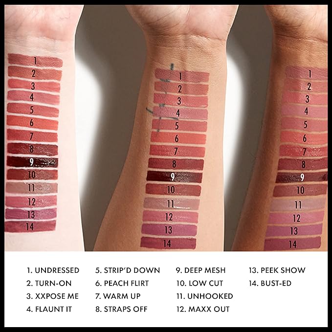 NYX PROFESSIONAL MAKEUP Lip Lingerie XXL Matte Liquid Lipstick - Bust-Ed (Purple Mauve)