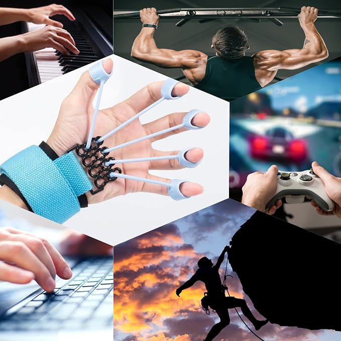 Finger Strengthener ,40lbfinger Exerciser, Forearm Strengthener For Finger