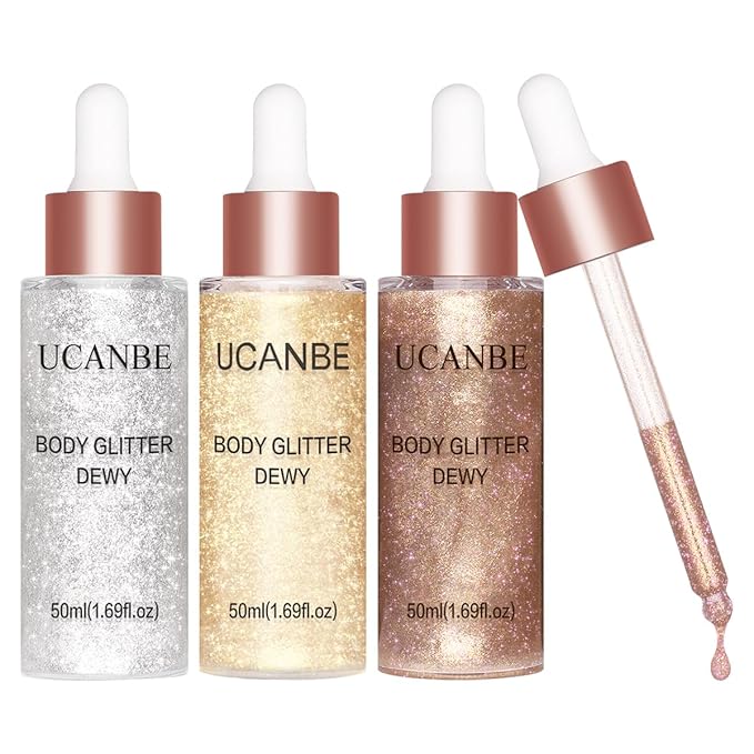 UCANBE Glow Shimmer Drop Set for Women Highlighter