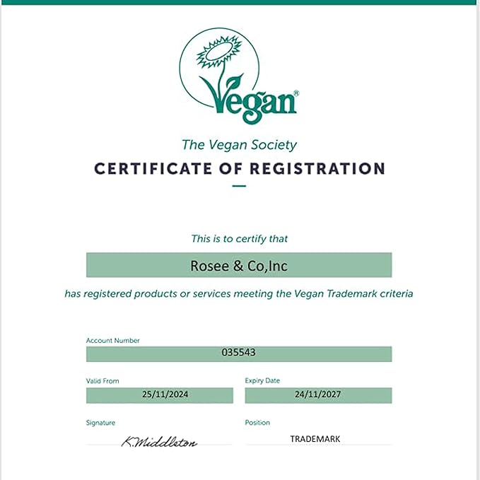 ROSÉE & CO Rosee Lip Gloss Vegan & Cruelty Free Treatment, Professional Make up, Long Lasting Glossy with Shea Butter, Moisturize, Protect & Smooth, High Shine, Non-Sticky (m. Scarlet Peach, 0.5)