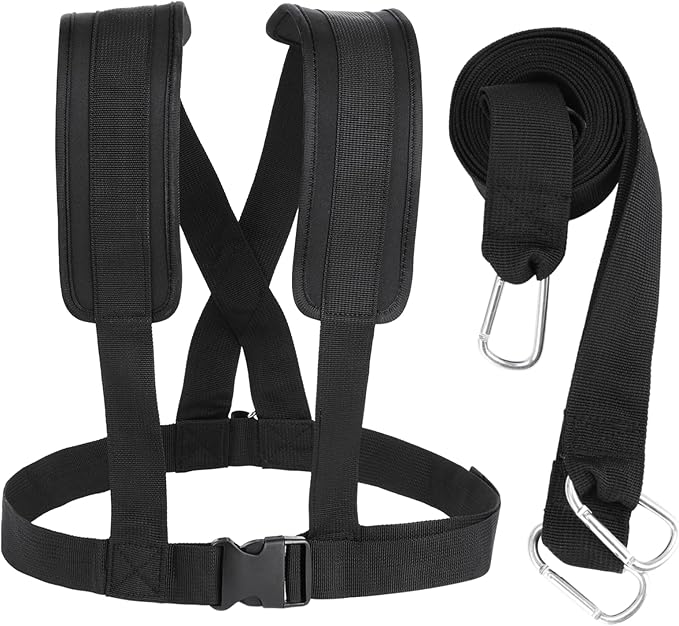 2 Pack Sled Harness for Exercise Physical Football