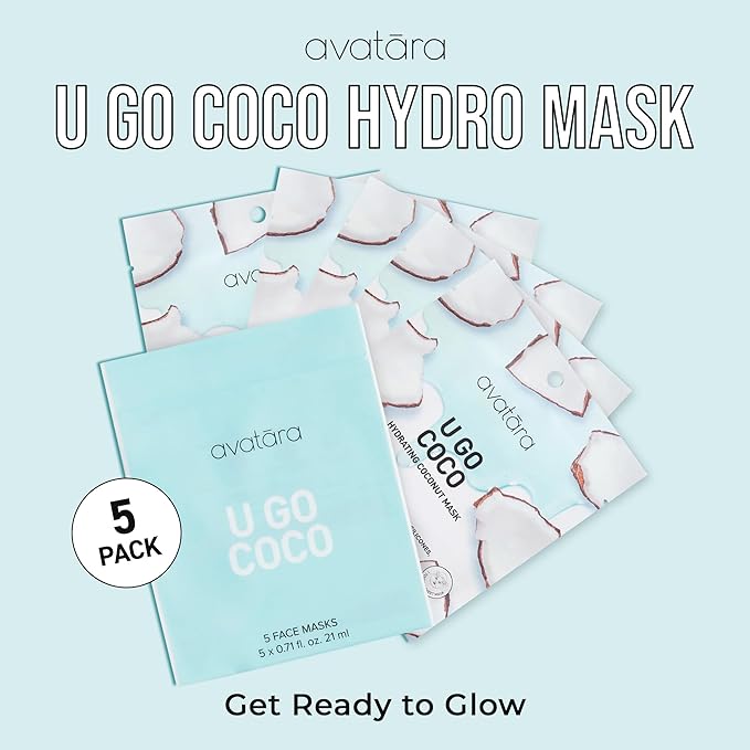Avatara U Go Coco Facial Mask, Hydrating