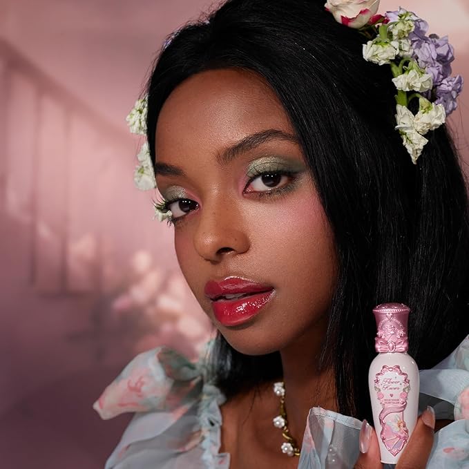 Flower Knows Midsummer Fairytales Lip Gloss G03 Firefly + Violet Strawberry Rococo Glitter Lip Gloss G02 Rasberry Booze