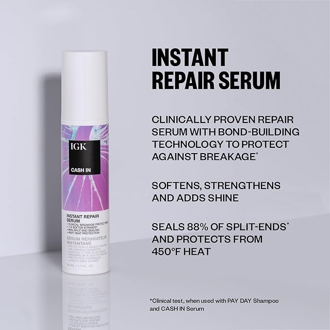 IGK Cash In Instant Repair Serum 50 ml / 1.7 oz