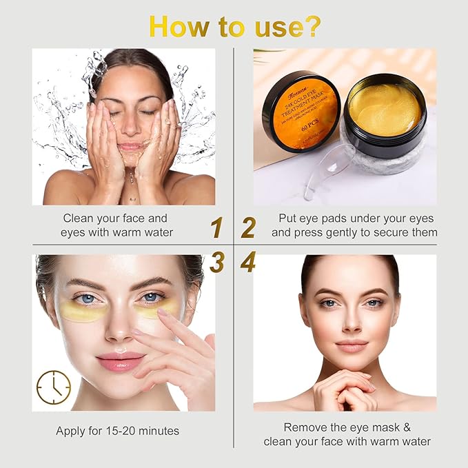 Fivewan 24k gold under eye