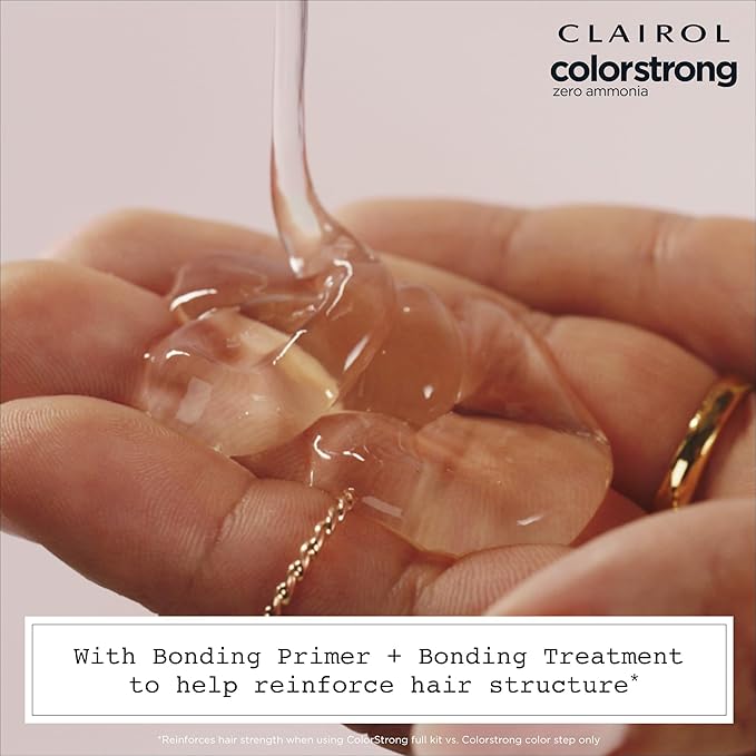 Clairol ColorStrong Permanent Zero Ammonia Hair Dye, 7.0 Dark Blonde - Saint-Tropez Hair Color, Pack of 1