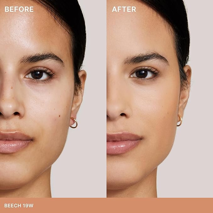 ILIA - Skin Rewind Complexion Stick - Foundation + Concealer + Skincare | Non-Toxic, Vegan, Cruelty-Free, Clean Makeup (19W - Beech, 0.35 oz | 10 g)