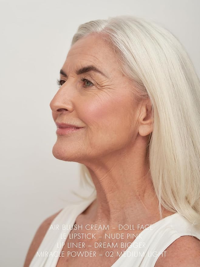 SWEED - Air Blush Cream | High Pigmented, Velvet Finish | Vegan, Cruelty-Free, Clean Beauty (Doll Face, 1.4 oz | 40 g)