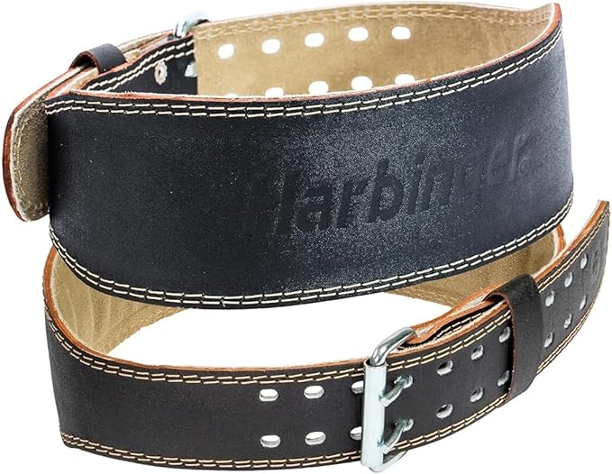 Harbinger Harbinger Padded Leather Belt Black