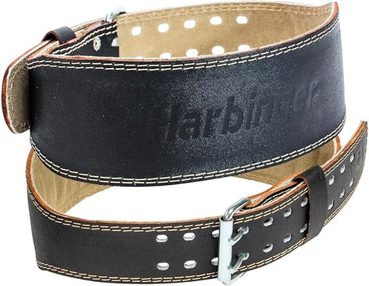 Harbinger Harbinger Padded Leather Belt Black