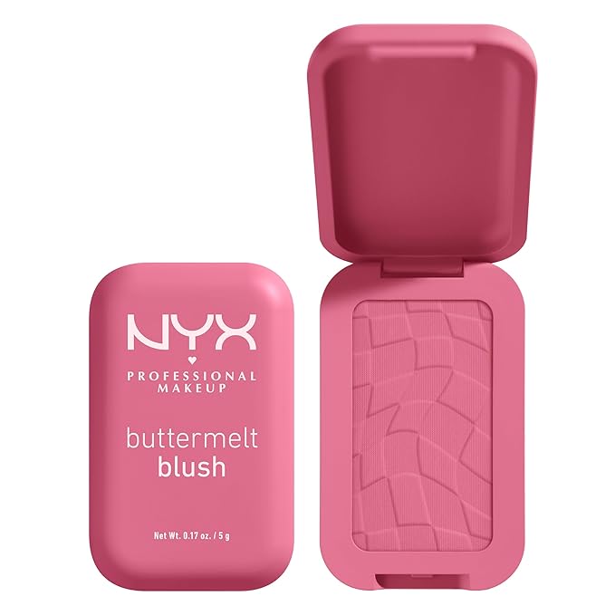 NYX PROFESSIONAL MAKEUP Buttermelt Powder Blush, Fade and The Butta
