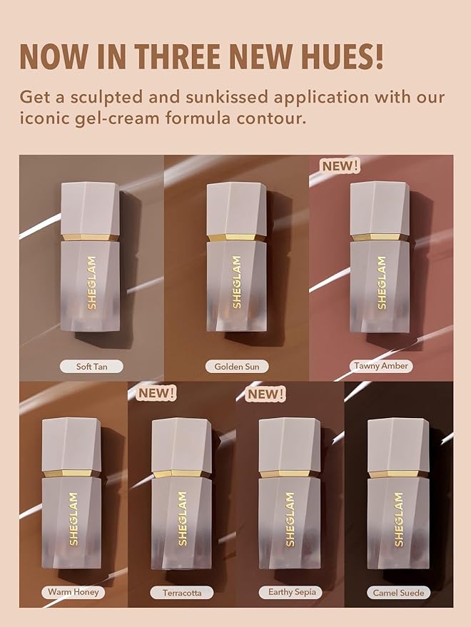 SHEGLAM Sun Sculpt Cool Toned Liquid Contour Stick Warm Honey