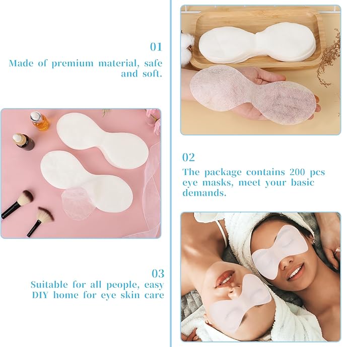 200 sheets disposable eye mask