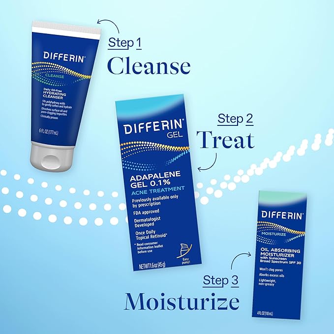 Differin acne treatment gel, 90