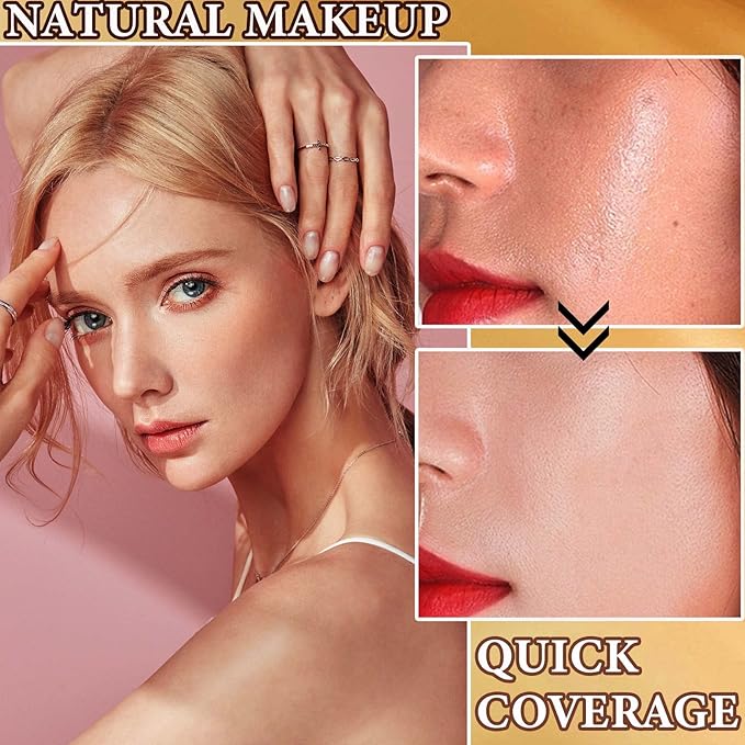 Loose Face Powder,Oil Control Loose Face Setting Powder Effect Makeup(3#)