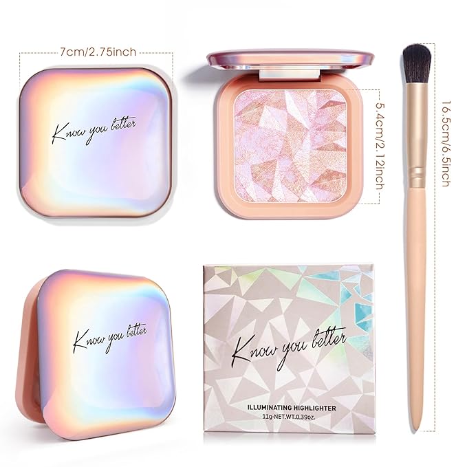 Highlighter Makeup Palette Shimmer Contour Palette Powder