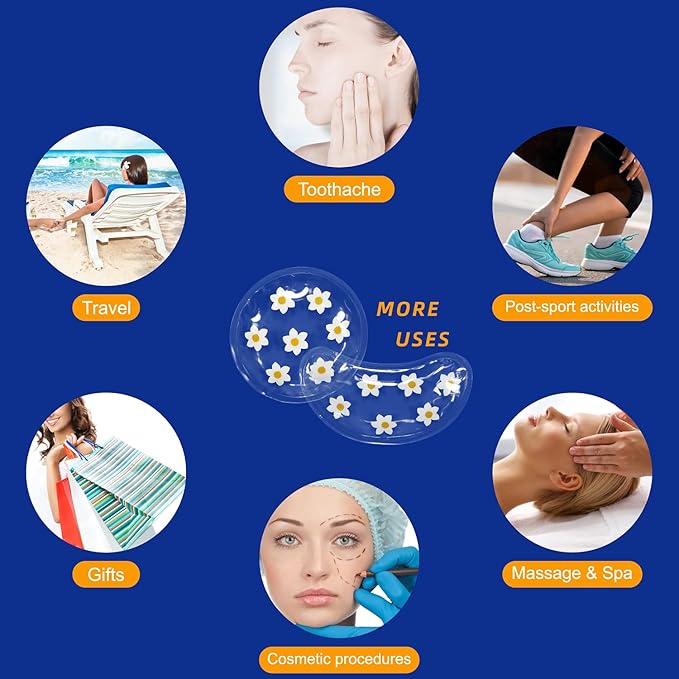 Gel ice pack reusable cooling