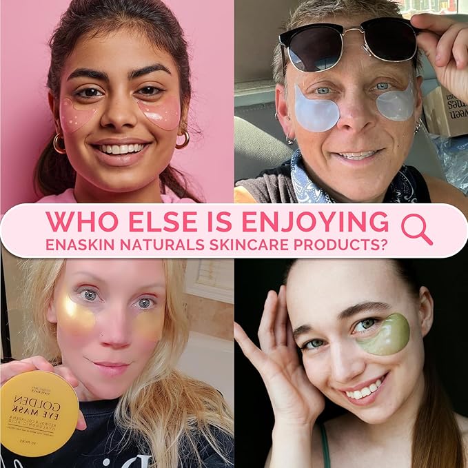 Enaskin naturals brightening eye masks: