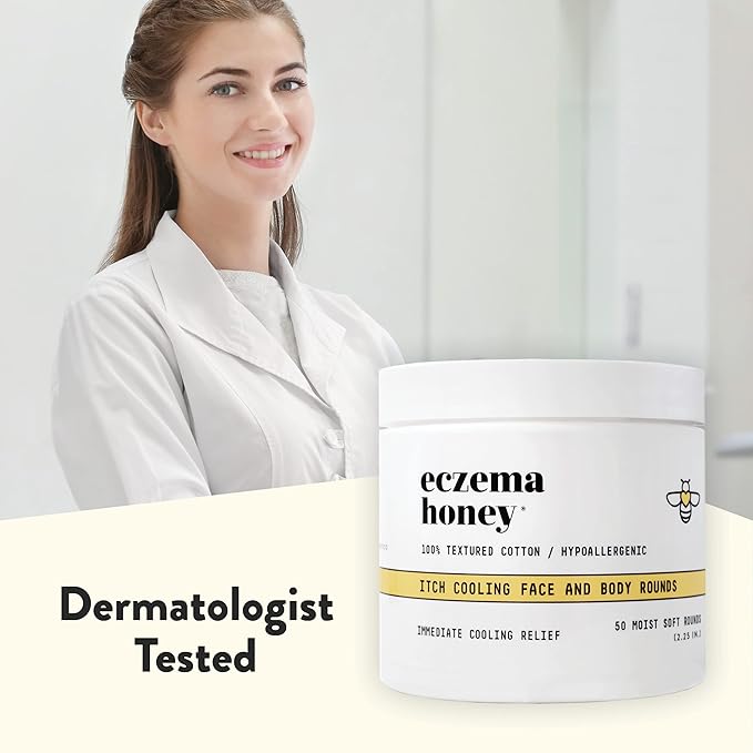 Eczema honey itch cooling face