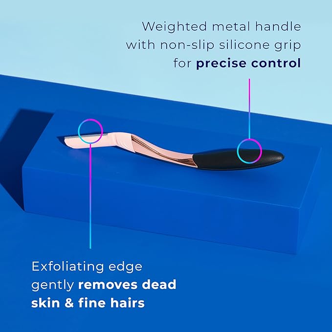 Schick Hydro Silk Dermaplaning Wand Refill Blades, 3ct Dermaplane Microblades for Face