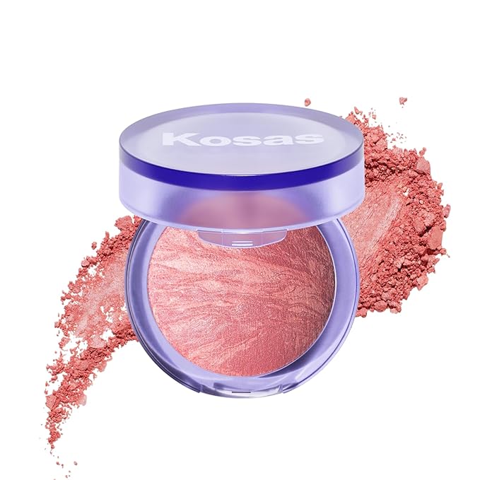 Kosas Blush is Life –Talc-Free Dimensional Blush Baked with Squalane & Hyaluronic Acid – Long Wear, Safe for Sensitive Skin- Dreamland