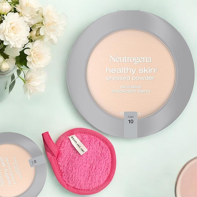 Healthy Skin Pressed Powder Compact | Bundled with