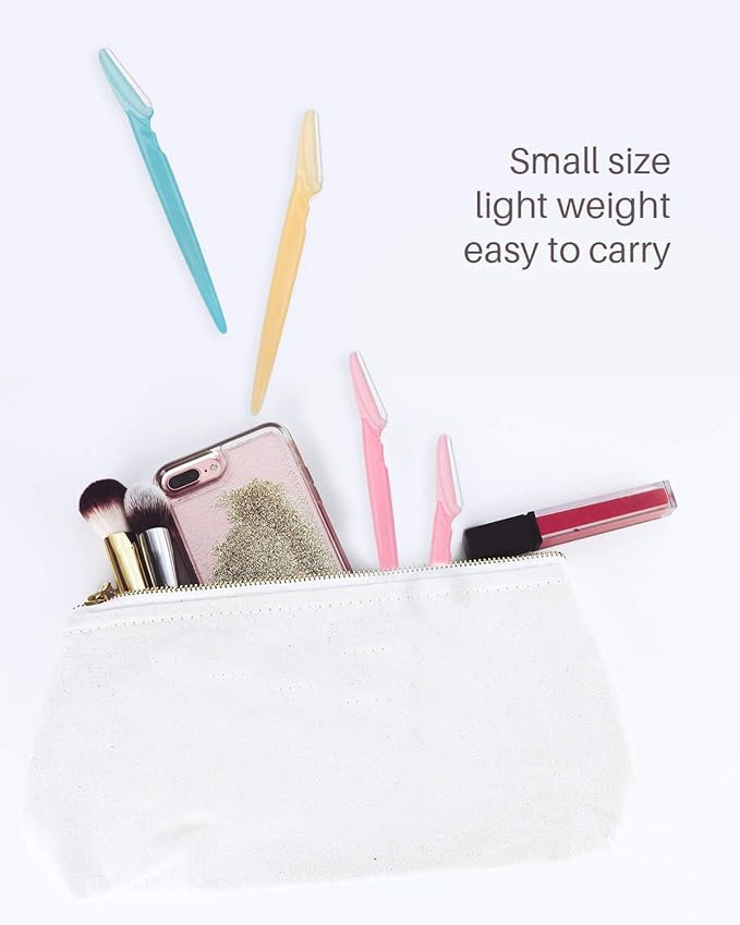 MoHern Dermaplaning Tool for Face, 30 Pcs Dermaplane Razor for Face, Multipurpose Face Razors for Women and Men, Multi-Color