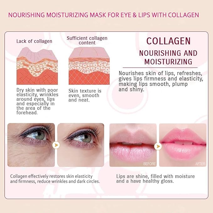 Firstfly 30 pairs collagen lip