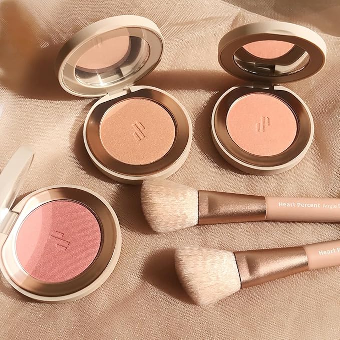 Heart Percent Dote on Mood Glow Blush, Smooth Veil Nude)