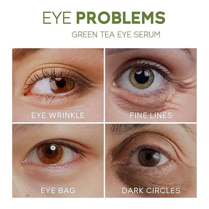 Akary green tea eye serum
