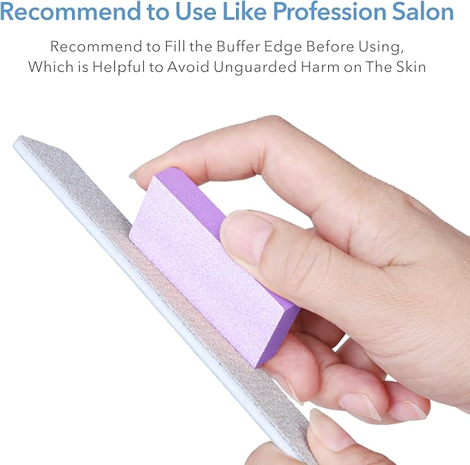 Nail Buffer Block, 40pcs Mini