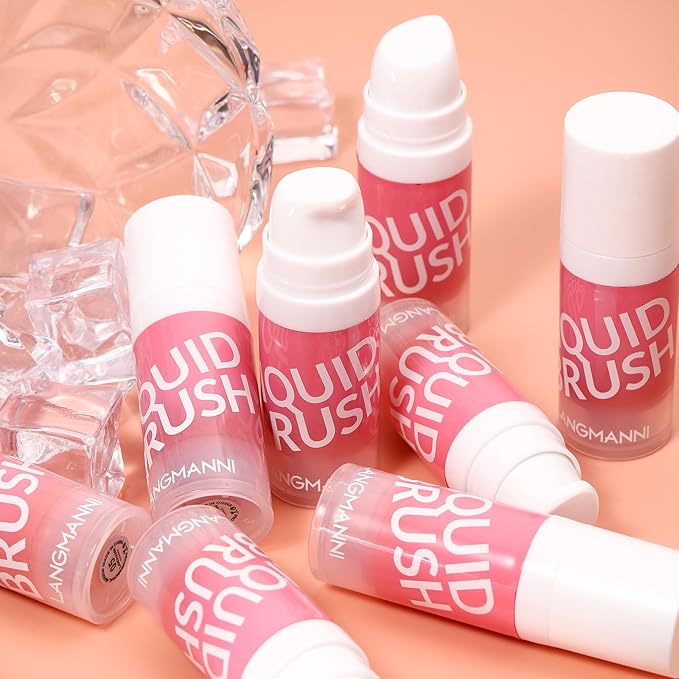 Liquid Blush Makeup Cream Blush For Cheeks Natural Velvet Texture(05#)