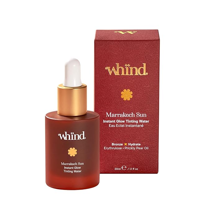 Marrakech Sun Tinting Water – Lightweight Self-Tanning Drops with Hyaluronic Acid & Glycerin for a Buildable Natural Glow – 30ml