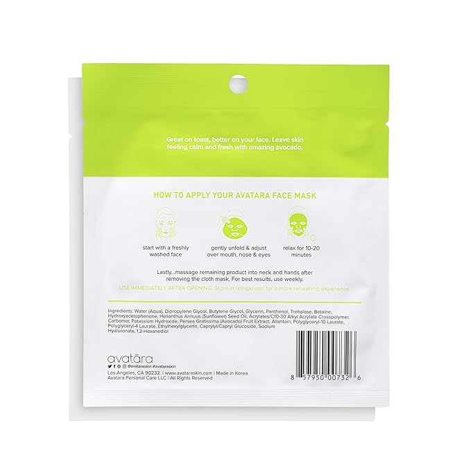 Avatara Juicy Avobravo Soothing Facial Mask