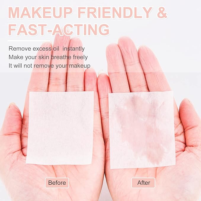 2 Pack Matter Blotting Paper for Oily Skin