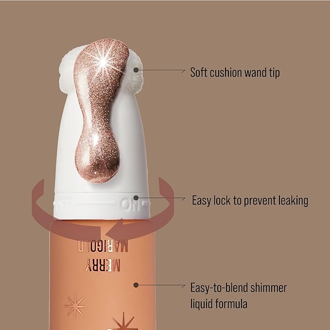 Kiss New York Professional Pearl Liquid Highlighter Beauty (Merry Marigold)